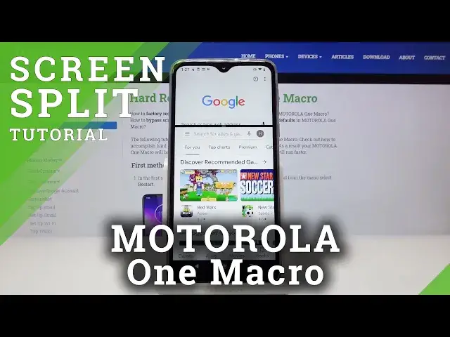 'Video thumbnail for How to Split Screen in MOTOROLA One Macro – Use Dual Screen'