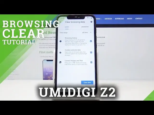 'Video thumbnail for How to Clear Browser Data on UMIDIGI Z2'