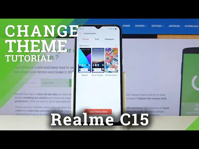 'Video thumbnail for How to Change Device’s Theme in REALME C15 – Change Menu Look'