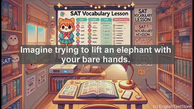 Video thumbnail for 5000 Must Know SAT Vocabulary - SAT Vocabulary: Understanding the Word 'Ponderous'