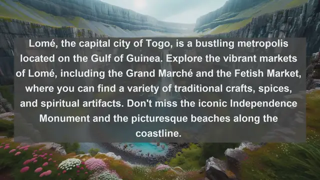 Video thumbnail for Discover the Enchanting Beauty of Togo: Top 10 Famous Places to Visit