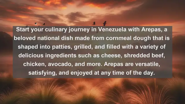 Video thumbnail for Delightful Venezuelan Cuisine: Top 10 Must-Try Foods from South America's Culinary Gem!