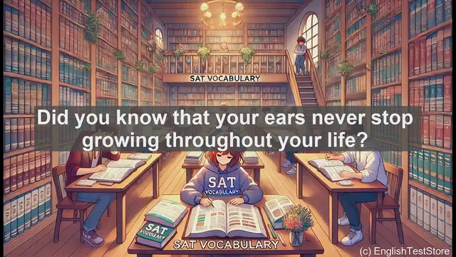 Video thumbnail for 5000 Must Know SAT Vocabulary - Auricular: The SAT Vocabulary Word About Your Ears