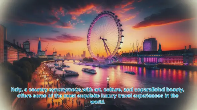 Video thumbnail for Luxury Travel in Italy: Exploring the Top 10 Destinations