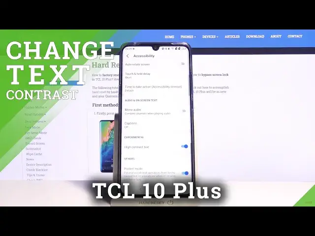 Video thumbnail for How to Manage Display Settings on TCL 10 Plus – High Contrast Text Option