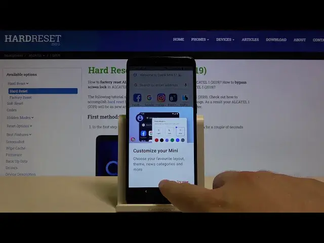 Video thumbnail for How to Block ADS Using Opera Mini in Alcatel 1 2019 – Enable AdBlock