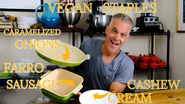 Video thumbnail for Vegan Staples to Help Make this an easy Thanksgiving! (3 recipes)
