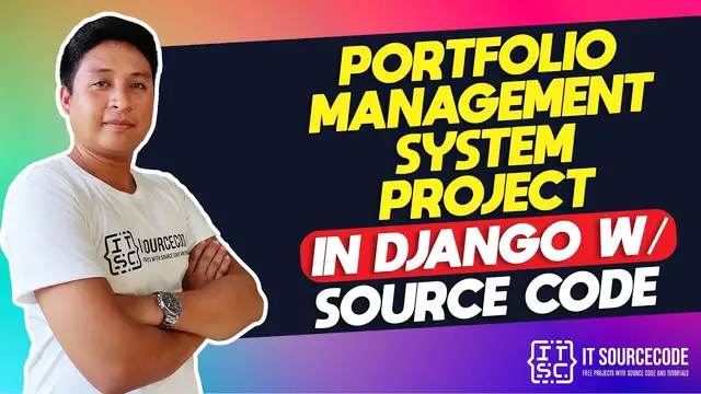 Video thumbnail for Portfolio Management System Project in Django with Source Code | Django Projects with Source Code