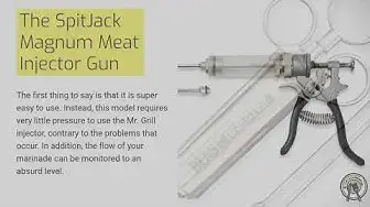 Video thumbnail for Meat Injector || Super Guide and 5 Best Review 2021