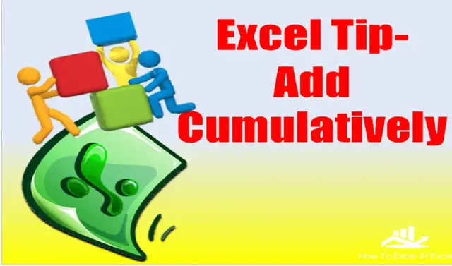 Video thumbnail for Excel Tip Add Cumulatively