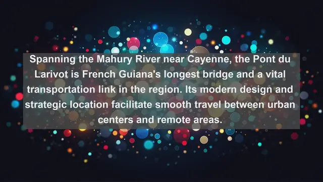 Video thumbnail for Exploring French Guiana's Architectural Wonders: Top 10 Famous Bridges in the Region