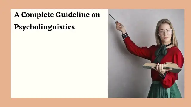 Video thumbnail for A Complete Guideline on Psycholinguistics | English Finders