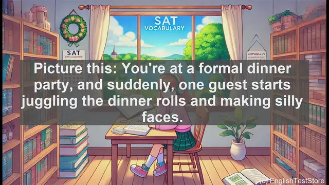 Video thumbnail for 5000 Must Know SAT Vocabulary - What Is a Buffoon? SAT Vocabulary Explained