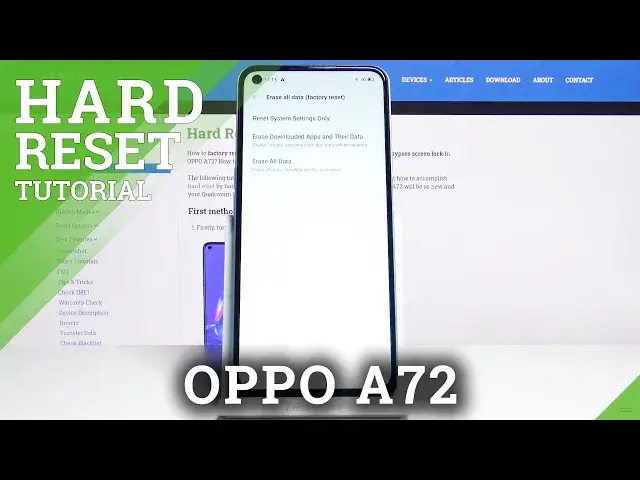 Video thumbnail for How to Hard Reset via Settings in OPPO A72 – Factory Reset Trough Settings