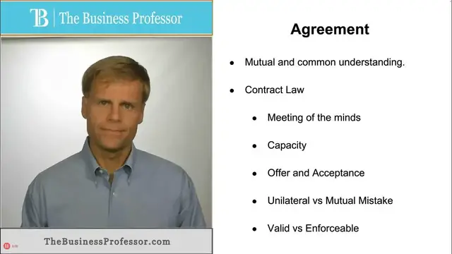 Video thumbnail for Agreement - US Law