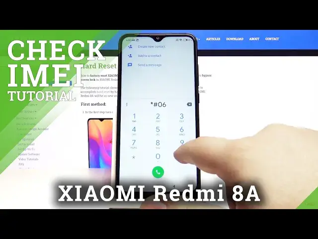 'Video thumbnail for How to Check IMEI and Serial Number in XIAOMI Redmi 8A – Find IMEI and SN'