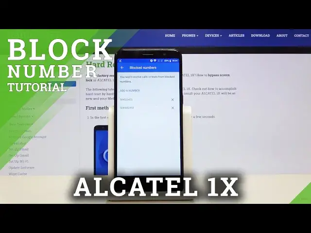 'Video thumbnail for How to Block Number on ALCATEL 1X – Add Numbers Blacklist'