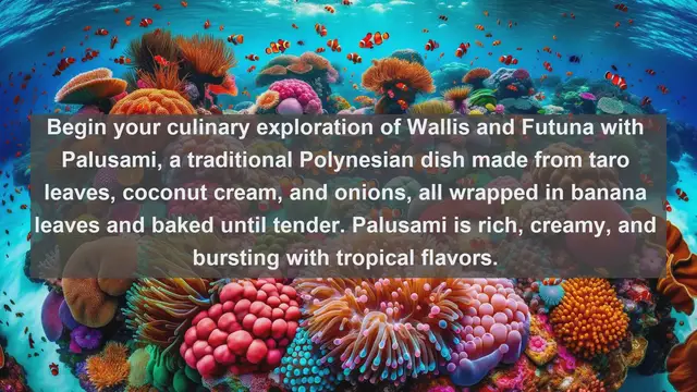 Video thumbnail for Culinary Delights of Wallis and Futuna: Top 10 Mouthwatering Dishes You Must Try!