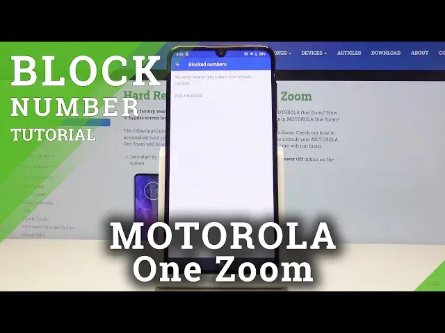 Video thumbnail for How to Block Number in Motorola One Zoom – Create Block List