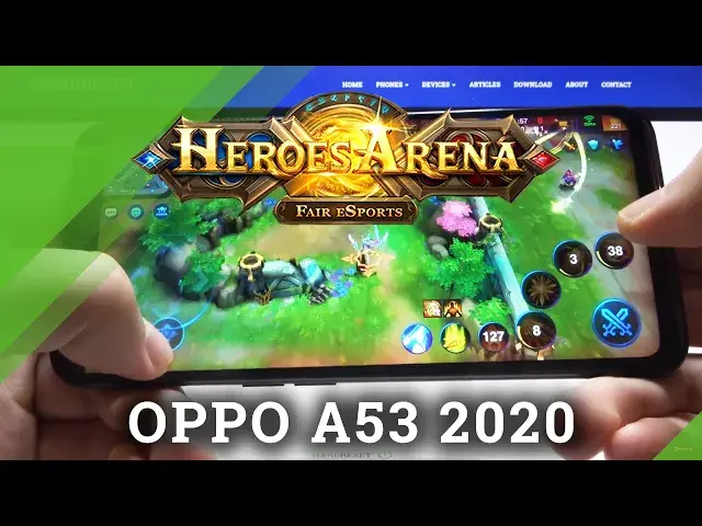 Video thumbnail for Heroes Arena on OPPO A53 2020 - Gaming Quality Test