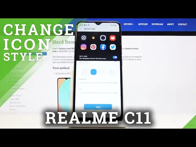 'Video thumbnail for How to Change Icon Style in REALME C11 - Set Up Icon Look'