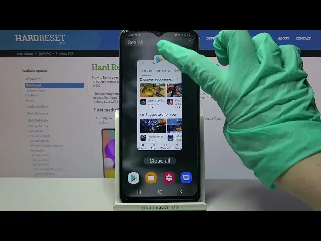 'Video thumbnail for How to Enter Split Screen SAMSUNG Galaxy M22 – Activate Dual Screen'