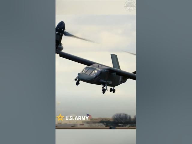 Video thumbnail for U.S.  Army Reveals New Cheyenne II MV-75 tiltrotor Aircraft