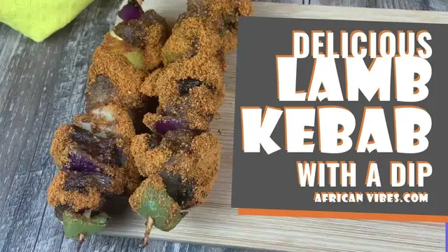 Video thumbnail for Delicious Lamb Kebab - African Vibes - African Recipes #shorts