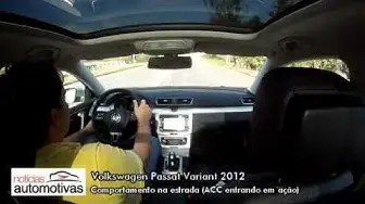 'Video thumbnail for Volkswagen Passat Variant 2012 - Comportamento na estrada - NoticiasAutomotivas.com.br'