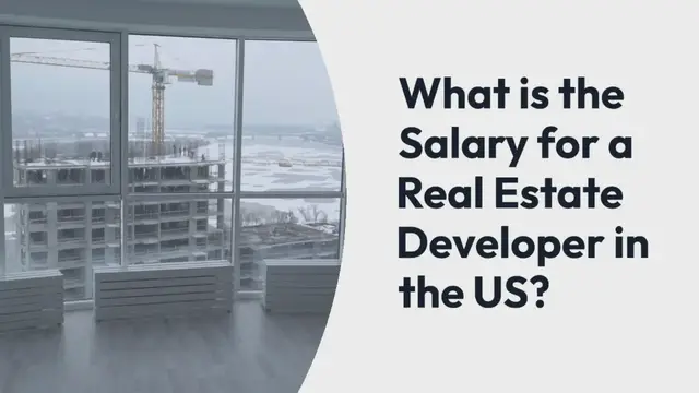 'Video thumbnail for What is The Salary for Real Estate Developer in the US '