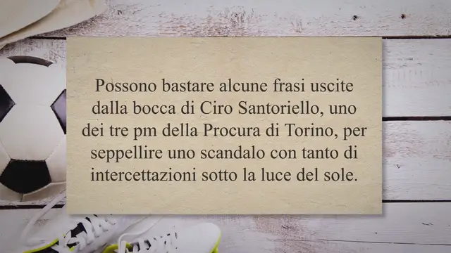 Video thumbnail for Ansa: "Santoriello? Raccontava di aver scagionato i dirigenti juventini". Avv. Juve si schiera in sua difesa