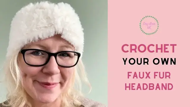Video thumbnail for Easy Faux Fur Crochet Headband Pattern
