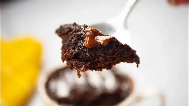 'Video thumbnail for 1 Minute Perfect Chocolate Mug Cake in Microwave'