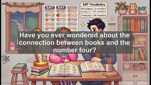 Video thumbnail for 5000 Must Know SAT Vocabulary - Quarto: The Book Format Linked to the Number Four