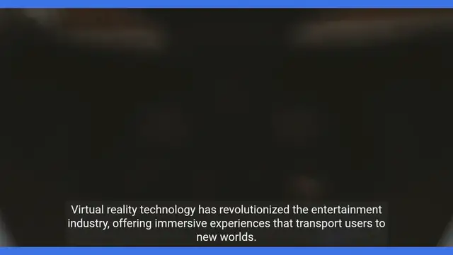 Video thumbnail for Applications of Virtual Reality