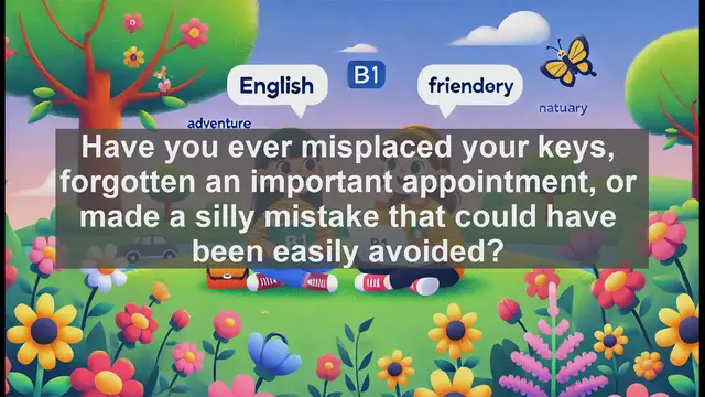 Video thumbnail for 2500 Must Know CEFR B1 Vocabulary - Understanding 'Careless': A B1 English Vocabulary Lesson