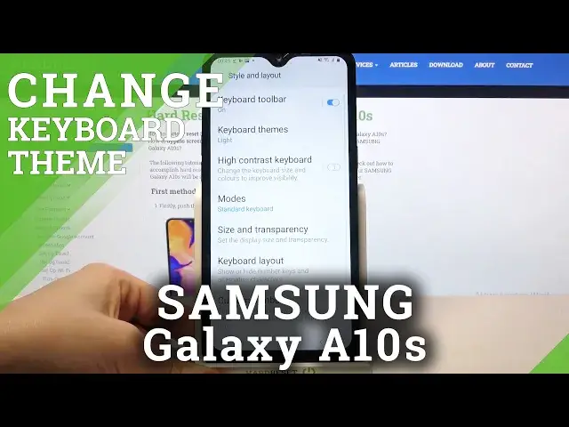 'Video thumbnail for How to Change Keyboard Theme in SAMSUNG Galaxy A10s – Adjust Visual Look'