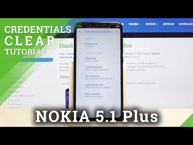 Video thumbnail for How to Clear Credentials in NOKIA 5.1 Plus – Reset Certificates
