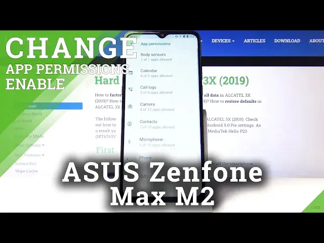 Video thumbnail for How to Change App Permissions in ASUS Zenfone Max M2 - Applications Settings