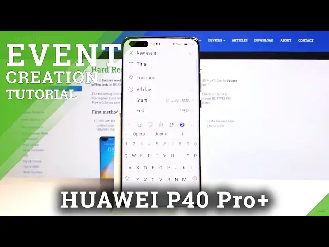 'Video thumbnail for How to Add Event to Calendar in HUAWEI P40 Pro+ - Use Calendar'