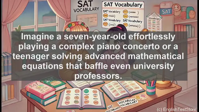 Video thumbnail for 5000 Must Know SAT Vocabulary - Prodigy: Exploring Exceptional Talent in SAT Vocabulary