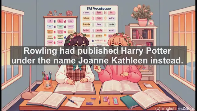 Video thumbnail for 5000 Must Know SAT Vocabulary - Pseudonyms: The Secret Names of Authors and Artists