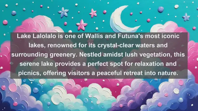 Video thumbnail for Discovering Natural Wonders: Top 10 Famous Lakes in Wallis and Futuna