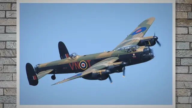 Video thumbnail for Avro Lancaster Bomber – The Dam Busting Bomber