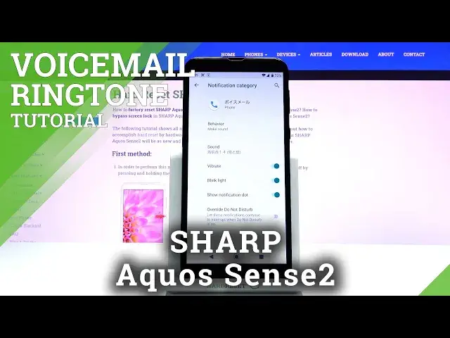 Video thumbnail for How to Change Voicemail Notification in SHARP Aquos Sense2 – Voicemail Settings