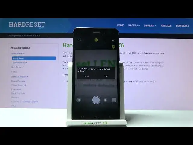 Video thumbnail for Reset Camera LENOVO K6 - Fix Camera Settings