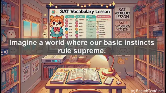 Video thumbnail for 5000 Must Know SAT Vocabulary - SAT Vocabulary: Understanding the Word 'Carnal'