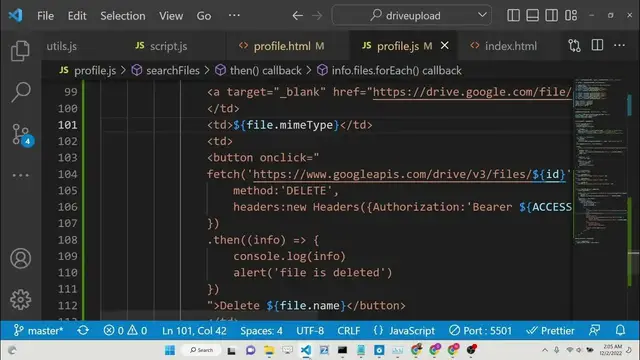 Video thumbnail for Google Drive API Example to Download Files From URL Using OAuth2 in Browser Using Javascript