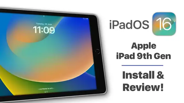 Video thumbnail for iPadOS 16 on iPad 9th Gen, Install Developer Beta for FREE !