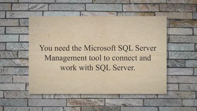 Video thumbnail for How to Connect to SQL Server from SQL Developer